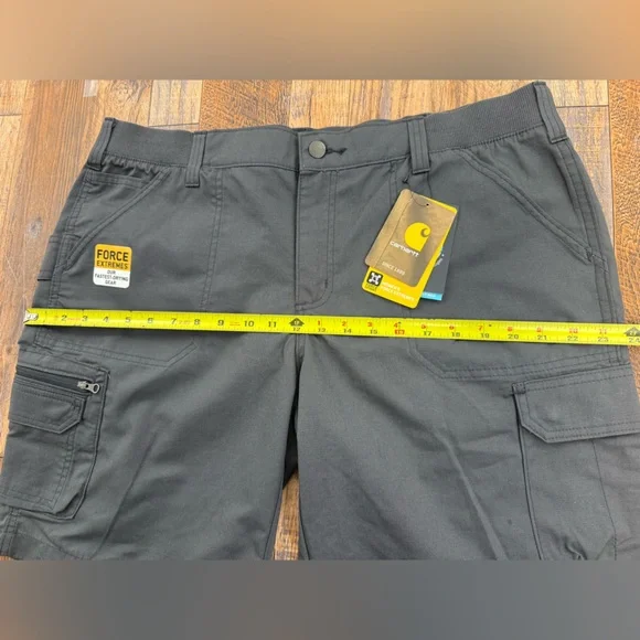 Carhartt Women’s Original Fit Cargo Work Shorts with Utility Pockets, Size 18 - Picture 6 of 13